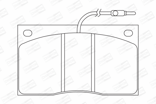 Brake Pad Set, disc brake (571321CH)