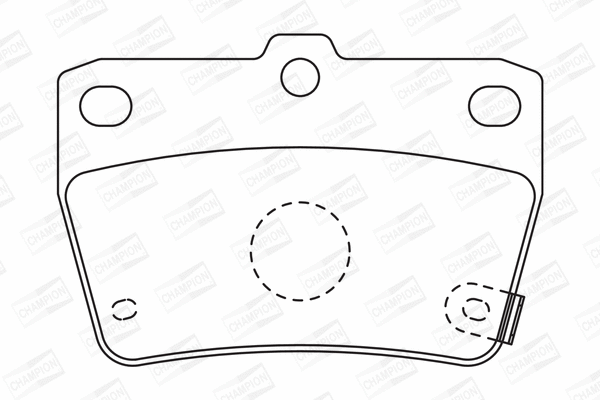 Brake Pad Set, disc brake (572488CH)