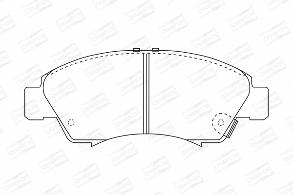 Brake Pad Set, disc brake (572324CH)