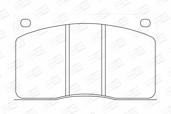 Brake Pad Set, disc brake (571533CH)