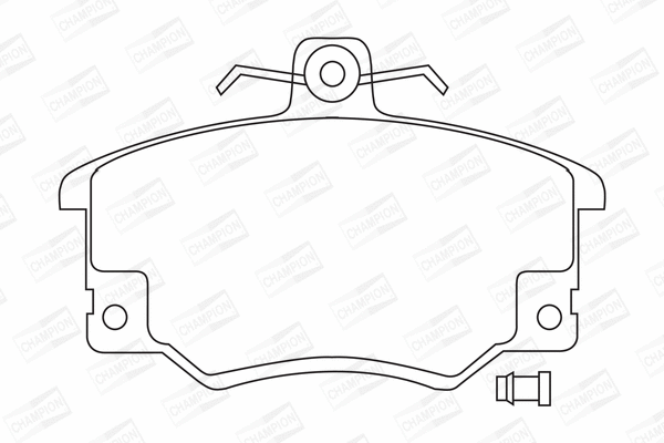 Brake Pad Set, disc brake (571309CH)