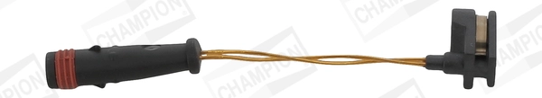Warning Contact, brake pad wear (FWI296)