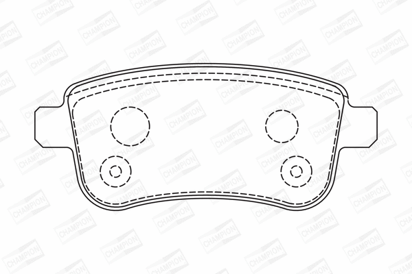 Brake Pad Set, disc brake (573286CH)