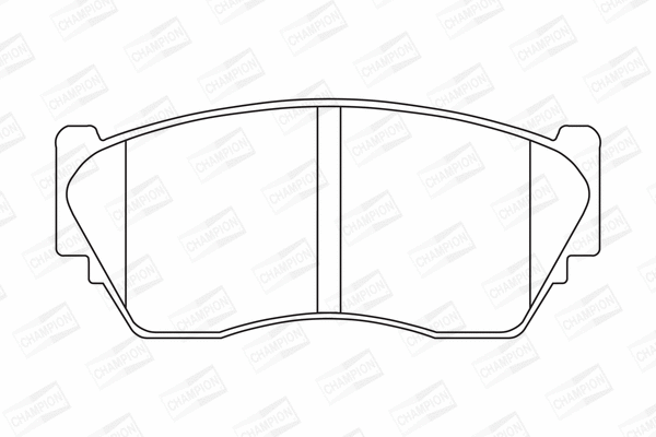 Brake Pad Set, disc brake (572210CH)