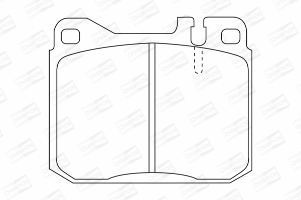 Brake Pad Set, disc brake (571278CH)