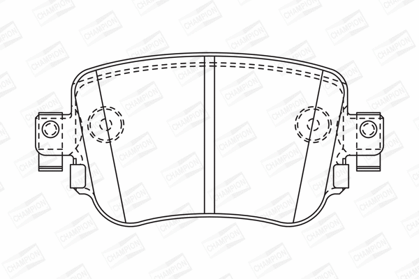 Brake Pad Set, disc brake (573603CH)