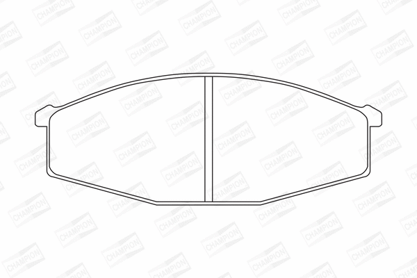 Brake Pad Set, disc brake (572361CH)