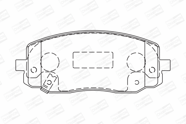 Brake Pad Set, disc brake (572526CH)