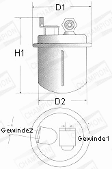Fuel Filter (L229/606)