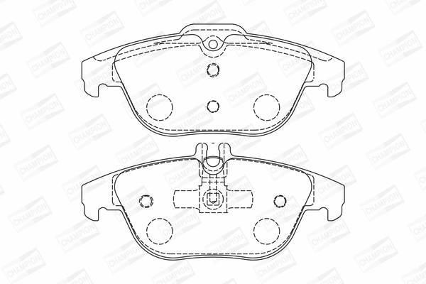 Brake Pad Set, disc brake (573248CH)