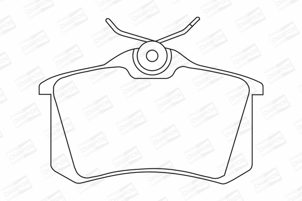 Brake Pad Set, disc brake (571361CH)