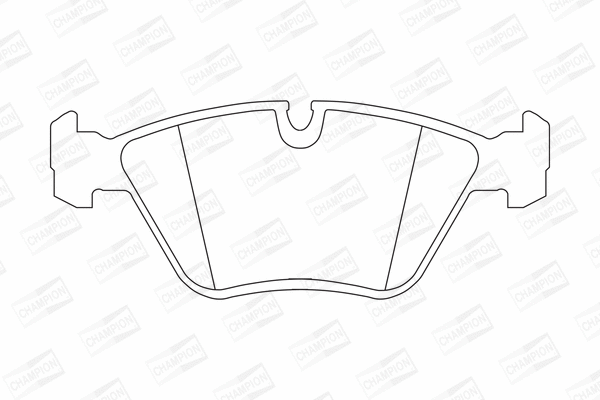 Brake Pad Set, disc brake (571394CH)