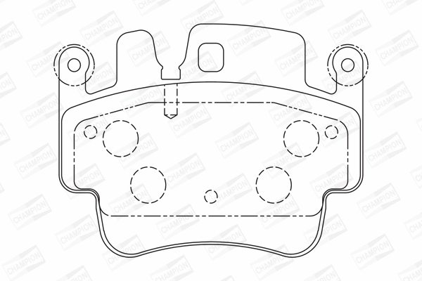 Brake Pad Set, disc brake (573725CH)
