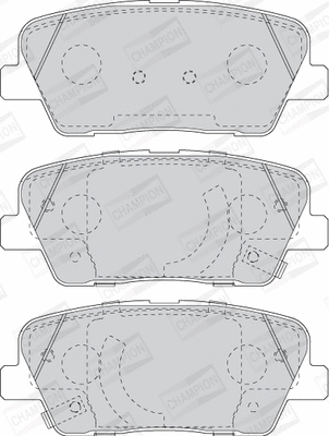 Brake Pad Set, disc brake (573823CH)