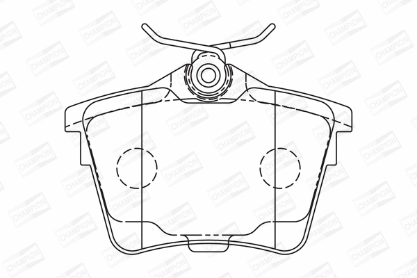 Brake Pad Set, disc brake (573133CH)