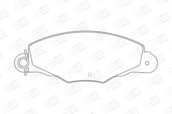 Brake Pad Set, disc brake (573004CH)