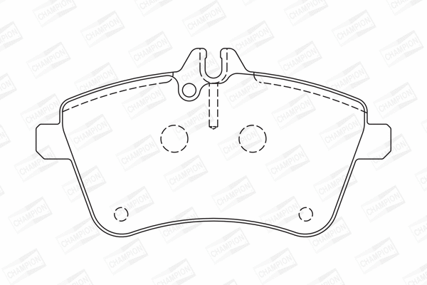 Brake Pad Set, disc brake (573230CH)