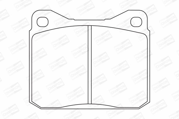 Brake Pad Set, disc brake (571255CH)