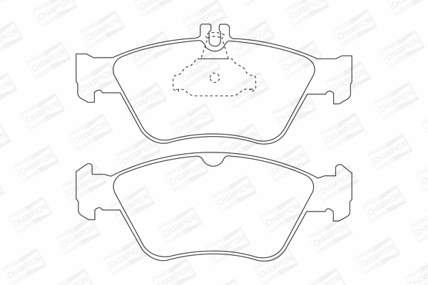Brake Pad Set, disc brake (571877CH)