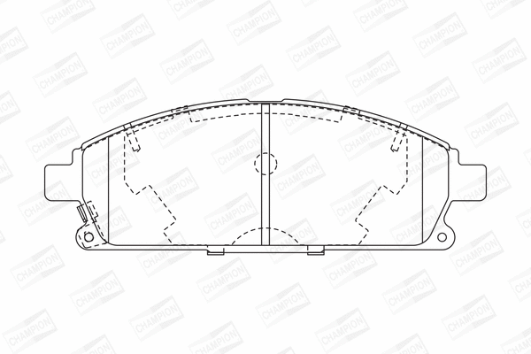 Brake Pad Set, disc brake (572466CH)