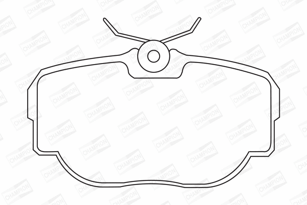 Brake Pad Set, disc brake (573067CH)