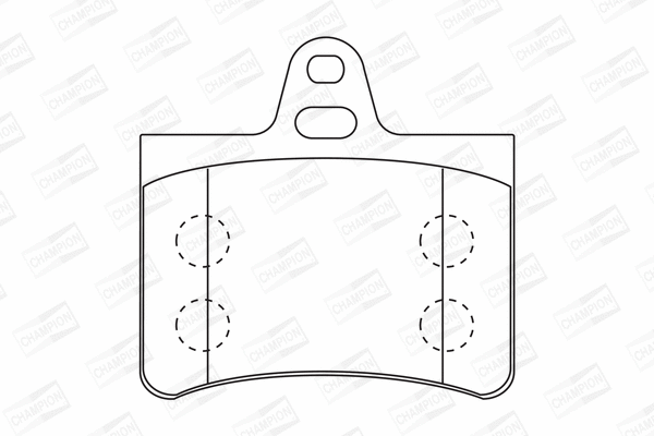 Brake Pad Set, disc brake (573028CH)