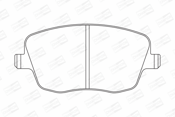Brake Pad Set, disc brake (573101CH)