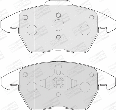 Brake Pad Set, disc brake (573852CH)