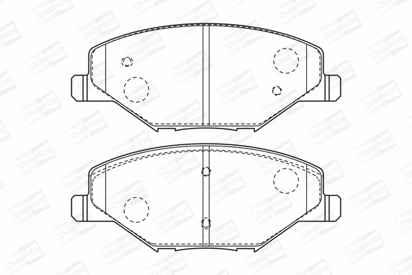 Brake Pad Set, disc brake (573601CH)