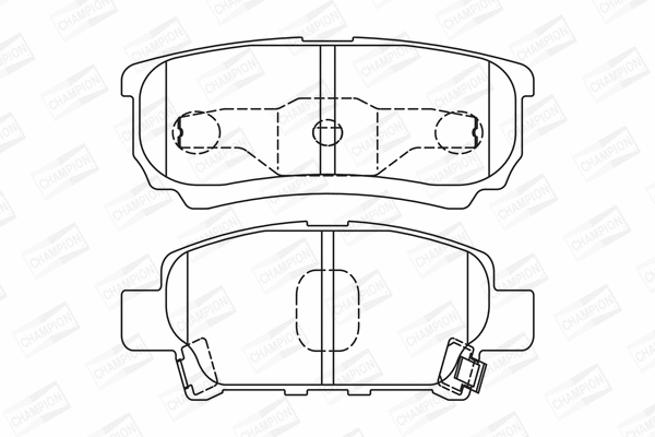 Brake Pad Set, disc brake (572547CH)