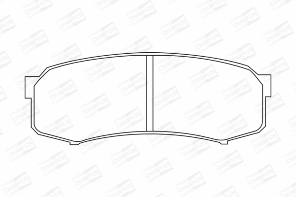 Brake Pad Set, disc brake (572245CH)