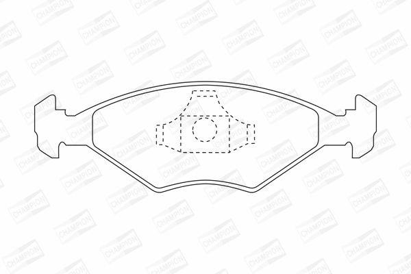 Brake Pad Set, disc brake (571917CH)