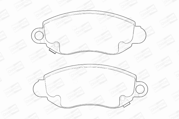Brake Pad Set, disc brake (573015CH)