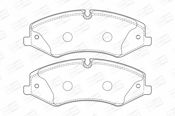 Brake Pad Set, disc brake (573333CH)