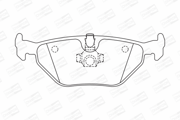 Brake Pad Set, disc brake (573716CH)