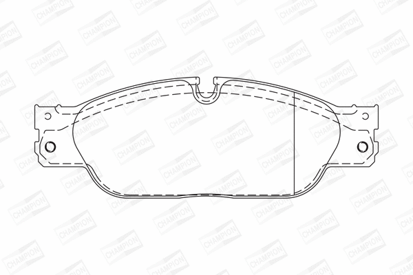 Brake Pad Set, disc brake (573023CH)