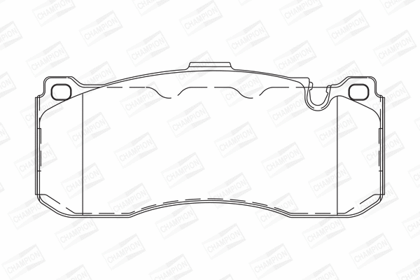 Brake Pad Set, disc brake (573294CH)