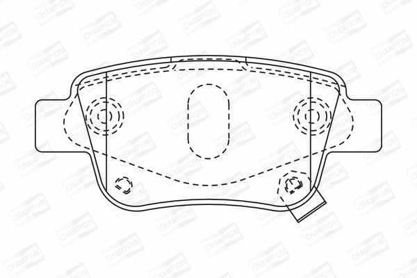 Brake Pad Set, disc brake (572516CH)