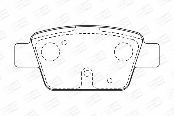 Brake Pad Set, disc brake (573105CH)