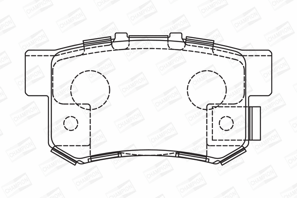 Brake Pad Set, disc brake (573375CH)