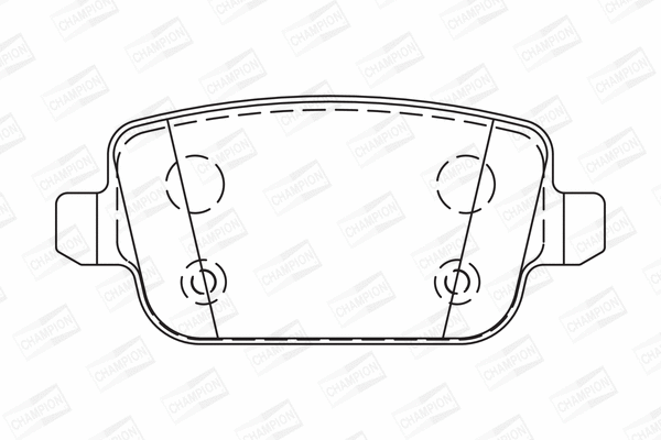 Brake Pad Set, disc brake (573263CH)