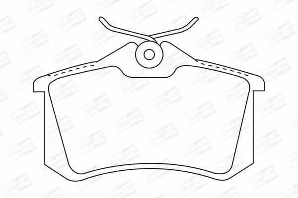 Brake Pad Set, disc brake (571906CH)