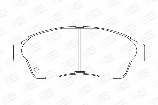 Brake Pad Set, disc brake (572333CH)