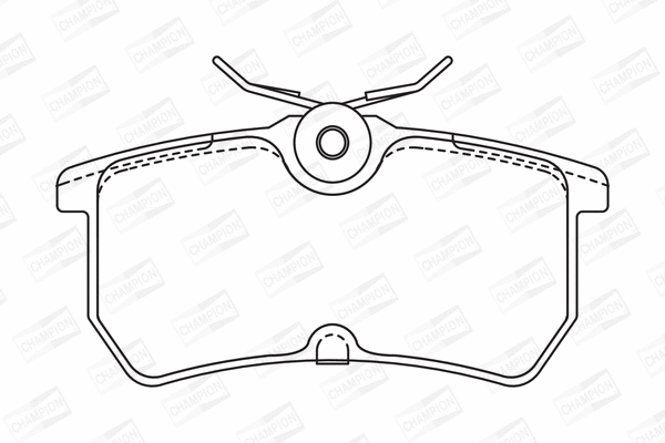 Brake Pad Set, disc brake (571998CH)