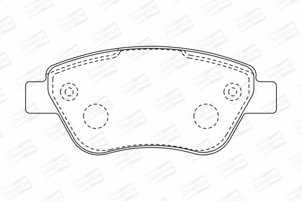 Brake Pad Set, disc brake (573170CH)