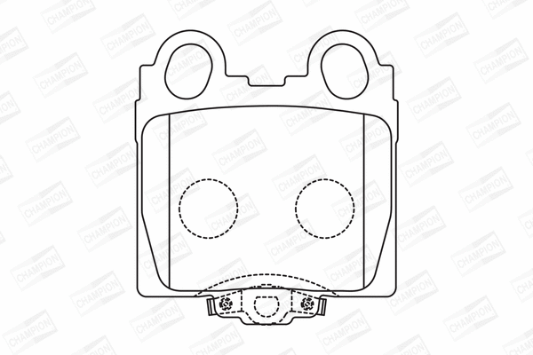 Brake Pad Set, disc brake (573681CH)