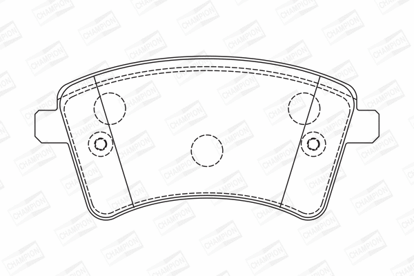 Brake Pad Set, disc brake (573284CH)