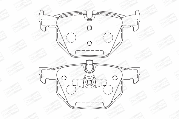 Brake Pad Set, disc brake (573285CH)