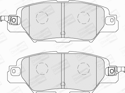 Brake Pad Set, disc brake (573858CH)