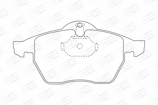 Brake Pad Set, disc brake (571920CH)